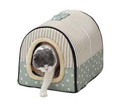 Animal house naturals pet center 274 37th avenue north st. Sf Net Trading Winter Warm Foldable Non Slip Outdoor Pet Kennel Cozy Dog House Cat Sofa Puppy Bed S 35x28x28cm Green Amazon In Pet Supplies