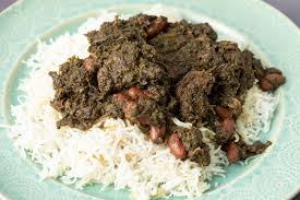 The name ghormeh sabzi translates to fried herb stew, but the herbs are not really fried, just sauteed on high temperature for a few minutes then mixed with the rest of the ingredients. Ghormeh Sabzi Dawat Dil Se Dds