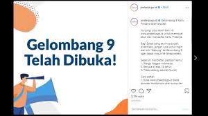 Rabu, 30 desember 2020 12:46 wib. Kartu Prakerja Gelombang 9 Dibuka Ini Cara Daftar Di Www Prakerja Go Id