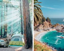 Image of Big Sur Campground, Central Coast California