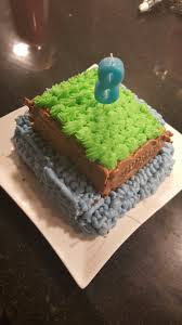 Minecraft Geburtstagskuchen Aus Den Resten Zusammengebastelt Geburtstagskuchen Kuchen Geburt