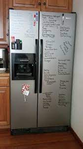 Instead Of Buying A Whiteboard Use Your Fridge Depending On Surface Type To Keep Track Of Your Bills Shop Dry Erase Markers How To Keep Organized White Board