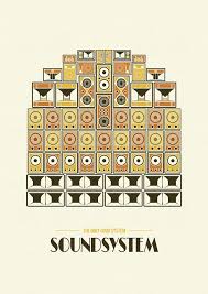 The Only Good System Soundsystem Illustration Print Sound System Illustration Print System