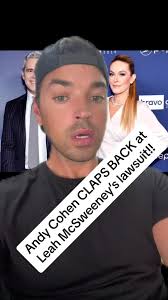 Andy Cohen CLAPS BACK at Leah McSweeney’s lawsuit!! #andycohen  #leahmcsweeney #bravotv #rhony #realhousewives #peacocktv #nbc