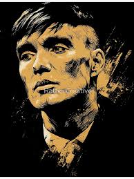 Tommy Shelby Head Posters for Sale