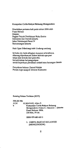 Halo sobat bagaimana kabar teman ayo kita baca buku keren ini mudah mudahan bisa bermanfaat dengan membaca buku pengetahuan kita semakin bertambah dan juga mendapatkan ilmu. Kumpulan Cerita Rakyat Bolaang Mongondow