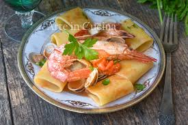 Check spelling or type a new query. Paccheri Con Mazzancolle E Gamberoni Con Pomodorini