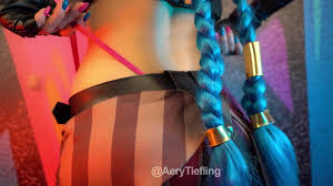 Jinx from ArcaneLOL by Aery Tiefling [OC]