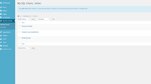 Sql Chart Builder Wordpress Plugin Wordpress Org