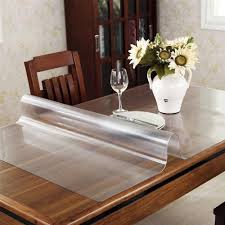 Your dining room table represents a major investment. Buy Leffora Custom 1 5mm Thick Frosted Table Cover Protector 24 X 48 Inch Waterproof Pvc Protective Table Pad Transparent Mat For Coffee Table Dining Room Table Office Desk End Table Night Stand Online