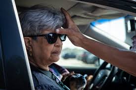 Corpus Christi residents receive drive-thru ashes