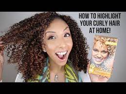 How To Highlight Curly Hair At Home Clairol Professional Textures Tones Biancareneetoday Yo Highlights Curly Hair Diy Highlights Hair Curly Hair Styles