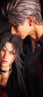 Black shadows are following closely On the heels of his désire