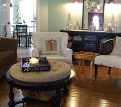 Enveloped in brushed fabric upholstery, this ottoman showcases deep button tufting and gleaming nailhead trim for a tailored. Pin On My Furniture Inspirations