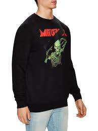 Refer size chart to pick your size. Off White C O Virgil Abloh Black Skull Mirror Sweatshirt For Men Lyst