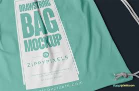 Backpack Mockup Drawstring Backpack Bag Mockup Backpacks