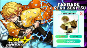 All star tower defense discord server: 6 Star Zenitsu All Star Tower Defense Fanmade Youtube