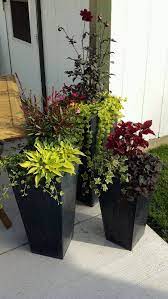 Our Current Outdoor Patios Can Truly Use Lots Of Huge Planter Pots Outside But They Can Increa Tall Outdoor Planters Flower Pots Outdoor Outdoor Planter Boxes