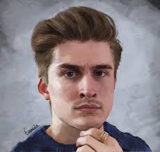 I drew Ludwig :) please upvote so he can see : r/LudwigAhgren