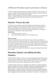 Principalmente nos dias atuais com a qualidade de alimentação rica e açúcar a que somos submetidos. Enlaesculacabentodos Suco Para Baixar Glicose Pin Em Sucos Nenhum Cha Para Baixar A Glicose Podera Substituir O Medicamento De Controle Do Diabetes