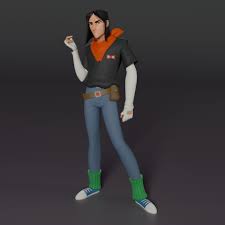 Android enemies designed for dragon ball online. Ben Follygon De Angelis Android 17 Dragon Ball Z