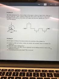 Solved Page 3 Of 3 0 Problem 8 The Crank Arrangement