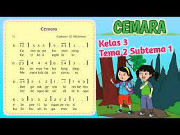 Mahmud cemara pohon ramping daunnya halus langsing bergerak gerak. Lagu Cemara Ciptaan A T Mahmud Lagu Tematik Kelas 3 Tema 2 Subtema 1 Youtube