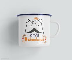 Właśnie tym wyróżnia się kubek emaliowany „grzybki 1 l! Handmade Kubki Kubek Emaliowany Krol Dziadzius