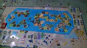 Catan With All Expansions Catan Settlers Of Catan Catan Board