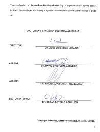 UNIVERSIDAD AUTONOMA CHAPINGO DIVISIÓN DE CIENCIAS ECONÓMICO ADMINISTRATIVAS