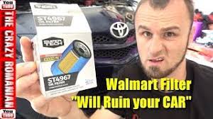 I am really interested in knowing the exact technical difference between the two. Walmart Supertech Oil Filter Will Ruin Your Car A Quick Peek Inside Youtube