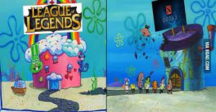 I Play League Of Legends My Friend Plays Dota He Sent Me This Today Gaming Play League Of Legends League Of Legends Best Funny Pictures