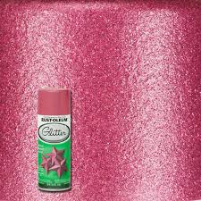 Rust Oleum Specialty 10 25 Oz Bright Pink Glitter Spray Paint Case Of 6 276287 The Home Depot Glitter Spray Paint Glitter Spray Rust Oleum Glitter