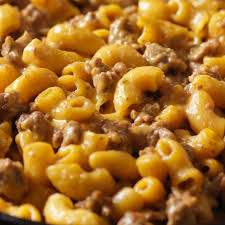 Sloppy Joe Mac N Cheese Recipe In 2020 Recipes Food Hamburger Mac And Cheese