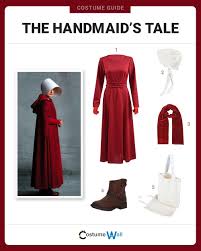 Dress Like The Handmaid S Tale Handmaids Tale Costume Halloween Costumes Women Cool Costumes