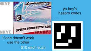 More qr codes | beyblade amino : Scan Beyblade Stadium Qr Codes Idk If Im Allowed To Do This But Its Not On The No No List This Is A Speedstorm Stadium Qr Code From Zankye S Video