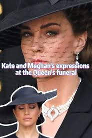 Meghan Markle Kate Middleton at Funeral