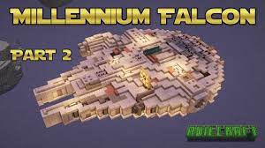 Browse and download minecraft millenium falcon maps by the planet minecraft community. Minecraft Millennium Falcon Tutorial 1 1 Scale Full Interior Millennium Falcon Part 2 Of 2 Youtube
