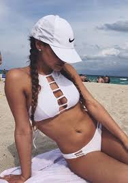 Confidence Is The Best Accessory It Can Make Or Break An Outfit White Nike Hat Cute Bathing Suits Swimwear
