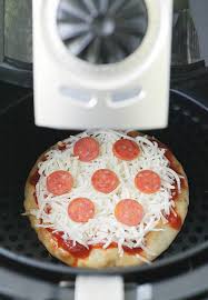 Send me a copy of this recipe! Perfect Personal Pizzas In An Air Fryer Foodtastic Mom