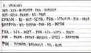 Anderson) ~ vidar, the silent god: Writing A Poem In Elder Futhark Runes