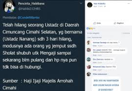 Atlet subang sabet medali emas cimahi open 3. Hoaks Ustaz Di Cimahi Menghilang Pasca Salat Subuh Turnbackhoax Id