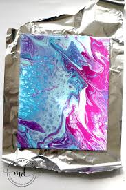How To Fluid Paint With Kids Acrylic Art Projects Acrylic Pouring Art Acrylic Art