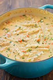 Creamy Chicken Noodle Soup Recipe Easy Soup Recipes Soup Recipes Chicken Noodle Chicken Soup Recipes