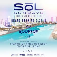 Sol Pool Sundays Tickets Promo Code Andaz San Diego Book Your Sol Sunday With Our Discount Code Now Promo Code N Sunday Pool Party Ticket Promo Horizon City