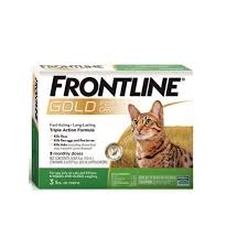 Frontline Gold For Cats 3lbs Or More 3 Monthly Doses