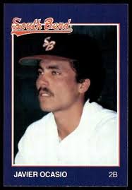 1988 Grand Slam Baseball Card Javier Ocasio A South Bend White Sox #3