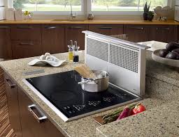 Cook Top With Disappearing Exhaust Fan Kitchen Island With Stove Kitchen Island With Cooktop Kitchen Stove