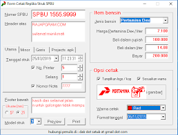 Contoh format laporan rugi laba laporan rugi laba sesuai manual book. Bon Bensin Manual Cara Golden