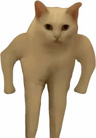 Cat Long Legs Sticker